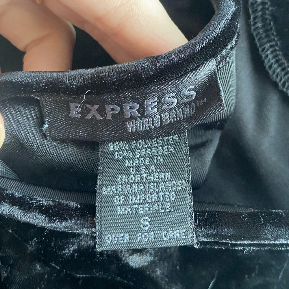 Express Velvet Top - Picture 5 of 5
